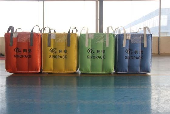 kupować Cross Corner Big Bag FIBC z przegrodą i zabezpieczeniem przed przesiewaniem dla czarnego węgla online manufacture