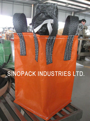 kupować 1000KGS Cross Corner Circular / Tube Big Bag FIBC do pakowania granulek online manufacture