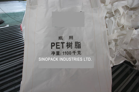 kupować Polipropylenowa okrągła / rurowa duża torba FIBC do pakowania żywicy PET online manufacture