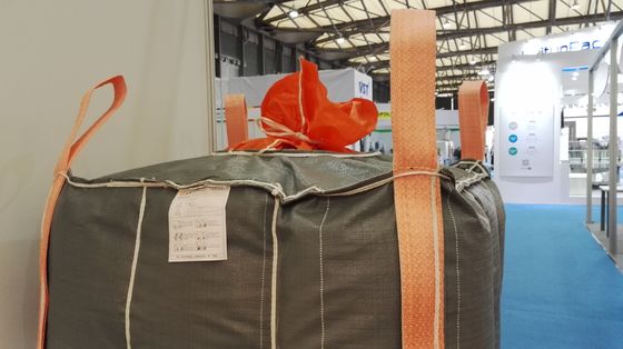 kupować Szara tkanina PP 1000KGS 4 panelowe duże duże torby do transportu nasion do przechowywania online manufacture